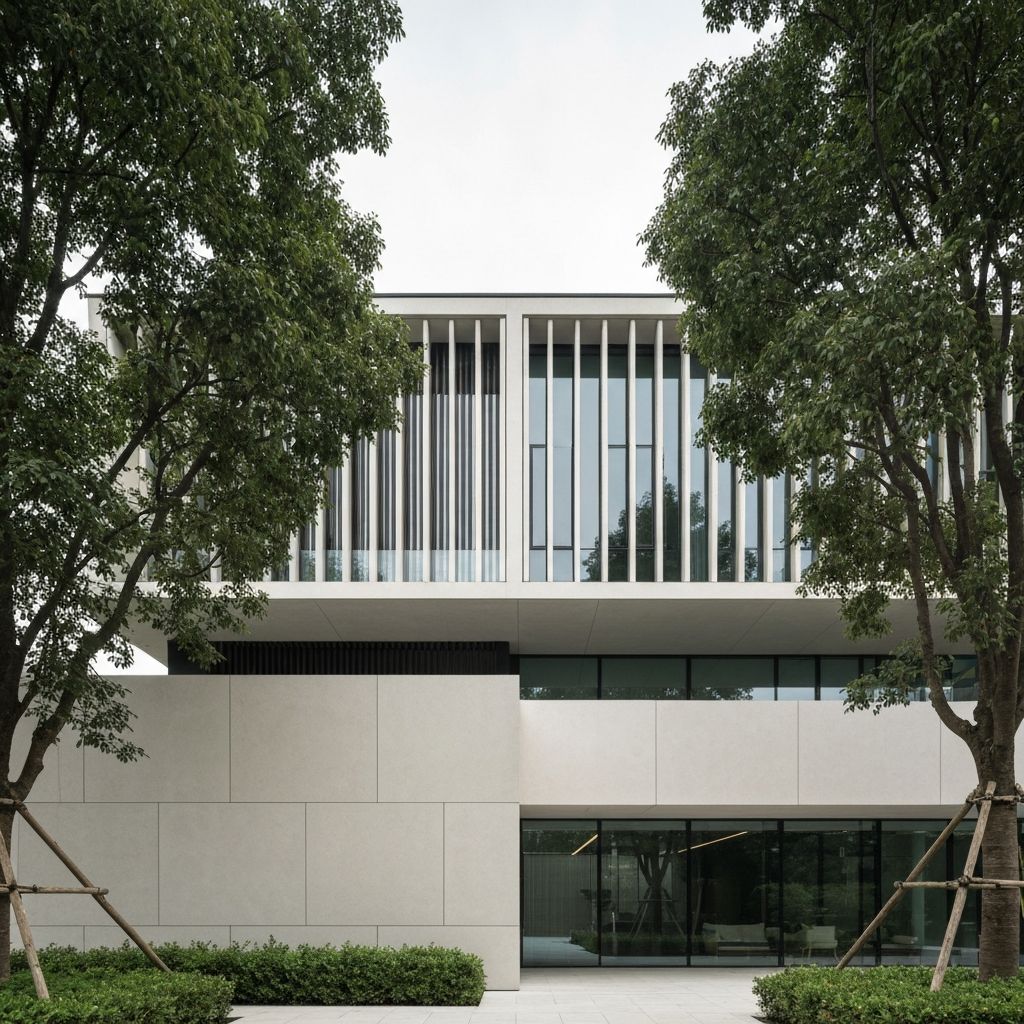 Gedung perkantoran modern